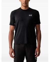 EA7 - Jersey T-Shirt Tennis Pro Regular Fit With Rib Details - Lyst