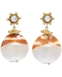 Ulla Johnson - Crystal-Embellished Drop Earrings - Lyst