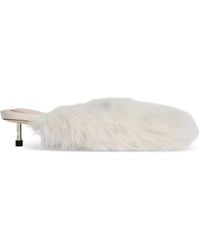 Simone Rocha - Faux-Fur Mules - Lyst