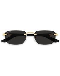 Cartier - Lunettes De Soleil À Design Sans Monture - Lyst