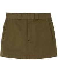 RE/DONE - Katoenen Mini-Rok - Lyst