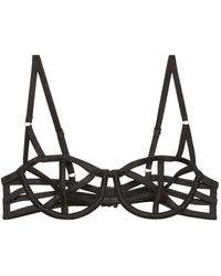 Fleur du Mal - Caged Bra - Lyst