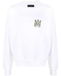 Amiri - Logo-Print Cotton Sweatshirt - Lyst