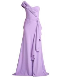 Tadashi Shoji - Draped One-Shoulder Maxi Dress - Lyst