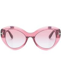 Tom Ford - Guinevere Butterfly-Frame Sunglasses - Lyst