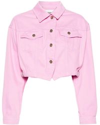 Blugirl Blumarine - Jacket With Logo - Lyst