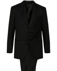 Caruso - Single-Breasted Wool Suit - Lyst
