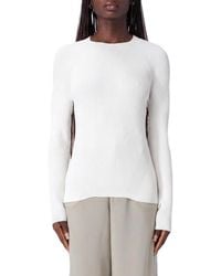 Emporio Armani - Ribbed Crew-Neck Sweater - Lyst