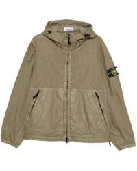 Stone Island - 4100053 Panama-Tc Nylon Jack Met Biologische Look - Lyst