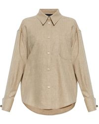 Fabiana Filippi - Chest-Pocket Button-Down Shirt - Lyst