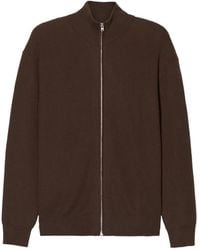 Closed - Gerippter Cardigan Mit Reißverschluss - Lyst