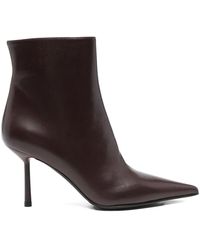 Le Silla - 80Mm Bella Pointed-Toe Stiletto Boots - Lyst