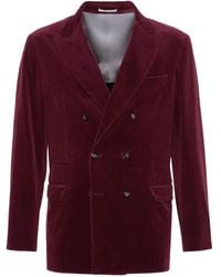 Brunello Cucinelli - Sakko Aus Cord - Lyst