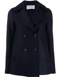 Harris Wharf London Chaquetón con doble botonadura - Azul
