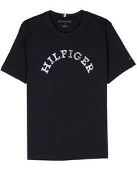 Tommy Hilfiger - Logo-print Short-sleeve T-shirt - Lyst