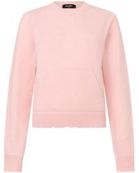 DSquared² - Signature Destroyed Knit Pullover - Lyst