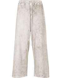 Lauren Manoogian - Lunar cropped straight trousers - Lyst