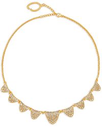 Oscar de la Renta - Crystal-Embellished Necklace - Lyst