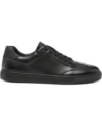SERGIO MORETTI FIRENZE - Baskets En Cuir À Empiècements - Lyst