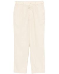 Imperial - Pantalon Droit À Design Plissé - Lyst