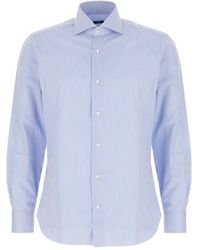 Barba Napoli - ストライプ ロングスリーブシャツ - Lyst