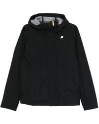 K-Way - Jacko Hooded Logo Jacket - Lyst