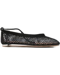 forte_forte - Net-Detail Ballet Flats - Lyst