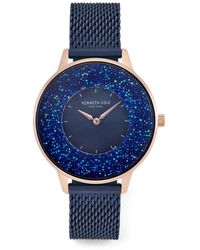 Kenneth Cole - Montre À Ornements En Cristal Mm - Lyst