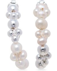 Completedworks - Pearl-embellished Drop Earrings - Lyst