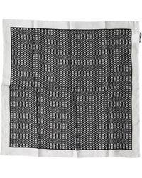 Dolce & Gabbana - Logo-Print Square Scarf - Lyst