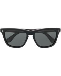Oliver Peoples - Square Frame Sunglasses - Lyst