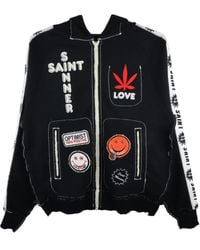 SAINT Mxxxxxx - X A Love Movement Logo-Print Hoodie - Lyst