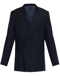 Paul Smith - Pinstripe-Pattern Double-Breasted Blazer - Lyst
