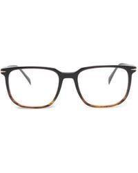 David Beckham - Brille Mit Eckigem Gestell - Lyst