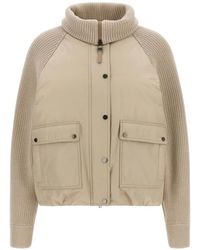 Brunello Cucinelli - Monile Ribbed-Knit Jacket - Lyst