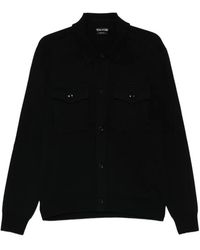 Tom Ford - Polo À À Logo Brodé - Lyst