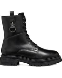 Geox - Iridea Combat Boots - Lyst
