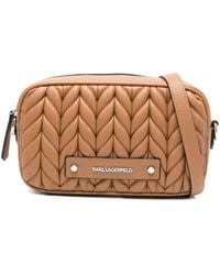 Karl Lagerfeld - Bandolera K/Weave acolchada - Lyst
