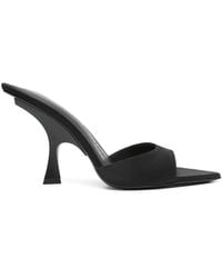 The Attico - 105Mm Pointed-Toe Sandals - Lyst