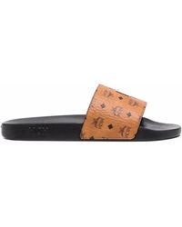 mcm mens slides sale