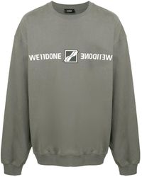 we11done - Sweater Met Logoprint - Lyst