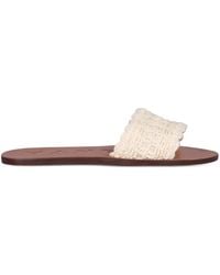 Manebí - Crochet Flat Sandals - Lyst
