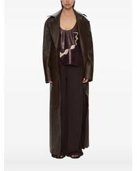 Christopher Esber - Calais Leather Coat - Lyst
