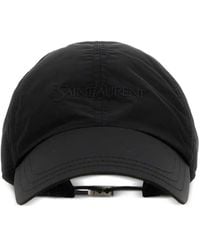 Saint Laurent - Logo-Embroidered Baseball Cap - Lyst