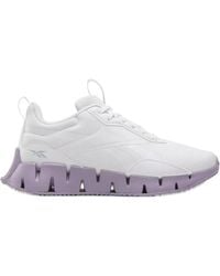 Reebok - Zig Dynamica "white/purple" スニーカー - Lyst