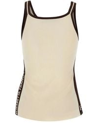 Elisabetta Franchi - Logo-Detail Tank Top - Lyst