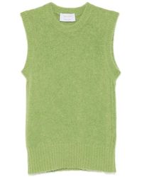 Daniele Fiesoli - Crew Neck Knitted Vest - Lyst