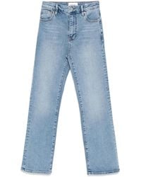 FRAME - The Reboot Crop Bootcut Jeans - Lyst