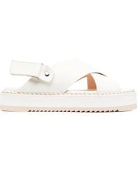 Agl Attilio Giusti Leombruni - Marta Criss-Cross Sandals - Lyst