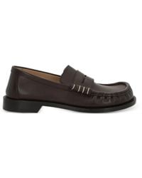 JW Anderson - Contrast-Stitching Loafers - Lyst